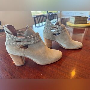 Frye suede booties
